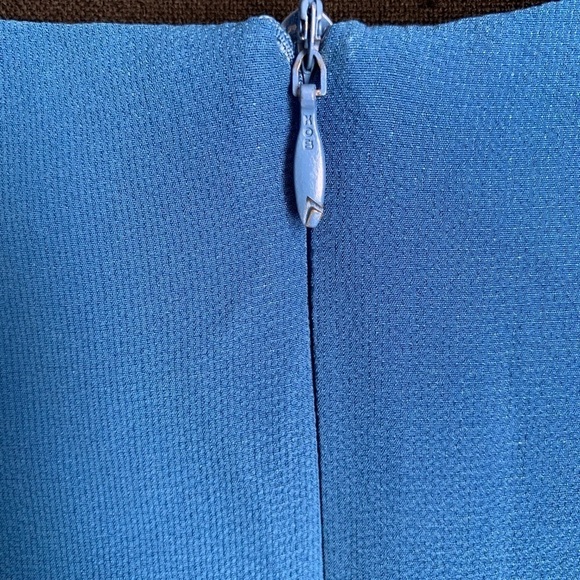 Belongsci Royal Blue Arm Ruffle Dress Size XL/2 - Picture 9 of 17